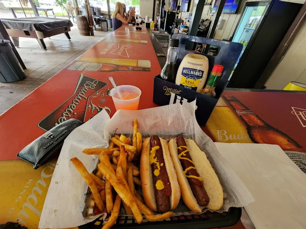 Hot Dog with Fries